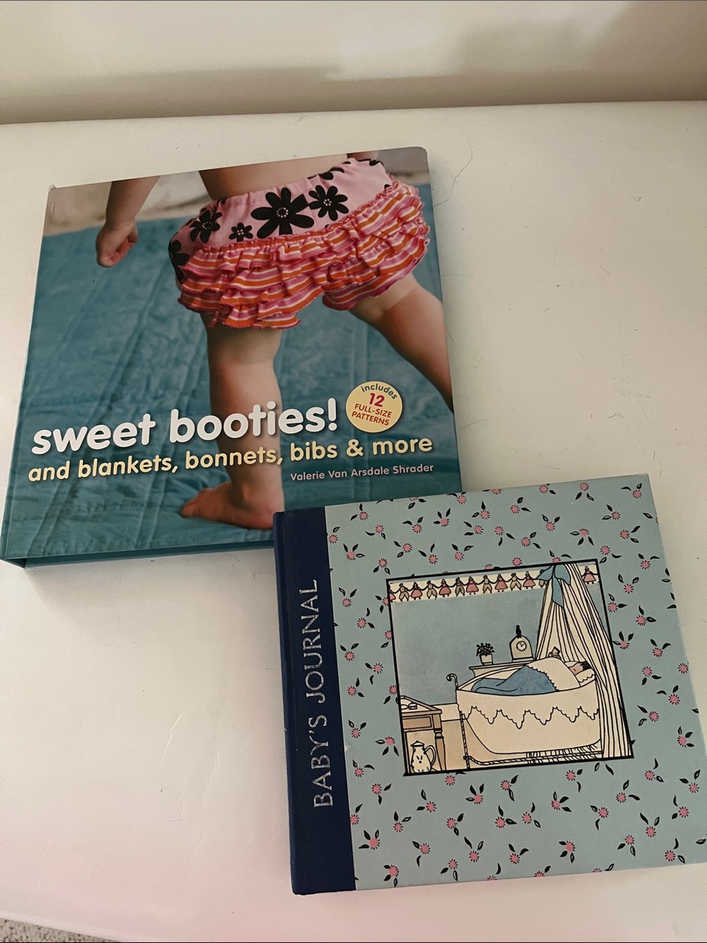 Baby’s Journal (NY Met) and Sweet Booties set of 2 books for the new baby